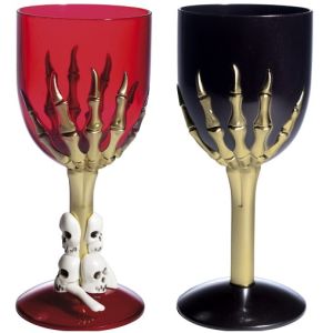 Halloween Gothic Wine Glass