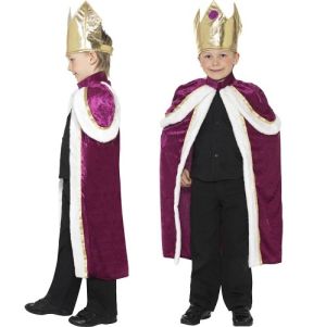 Christmas Fancy Dress Childrens Nativity King Costume