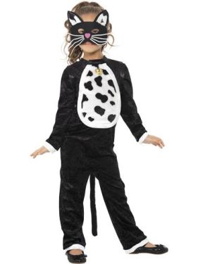 Childrens Halloween Cat Costume 