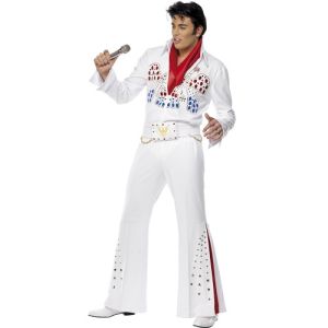 Super Deluxe American Eagle Elvis Fancy Dress Costume