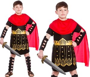 Childrens Roman Commander Gladiator Costume