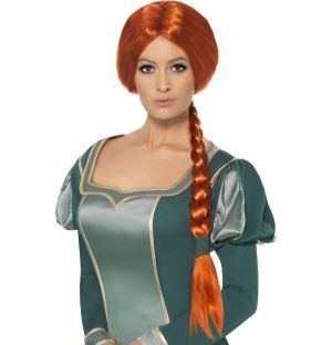 Licensed Fiona from Shrek Fancy Dress Wig