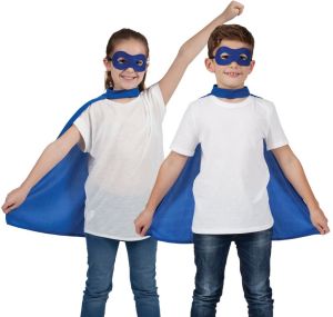 Childrens Superhero Cape Kit - Blue