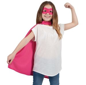 Childrens Superhero Cape Kit - Pink