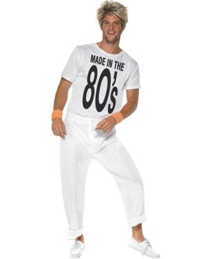 1980s Mens Made in the 80s Costume