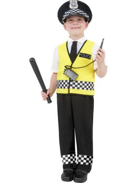 Childrens Fancy Dress - Police Boy Costume