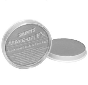 Smiffys Make Up Fancy Dress Face Paint  - Metallic Silver