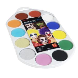 Fancy Dress Make Up 12 colour Palette