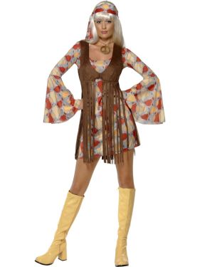 60s Fancy Dress Hippy costume