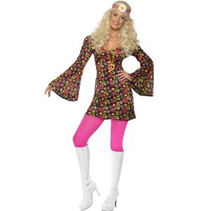 60s Fancy Dress - Hippy CND Dress