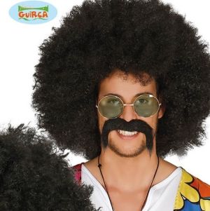 Large Black Afro Wig