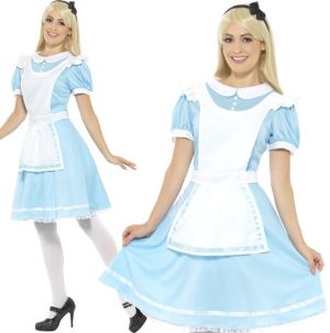 Ladies Wonderland Princess Alice Costume