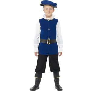 Childrens Tudor Boy Fancy Dress Costume