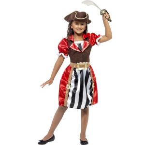 Girls Pirate Captain Costume