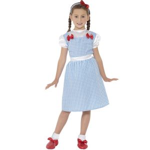 Girls Country Girl Dorothy Fancy Dress Costume