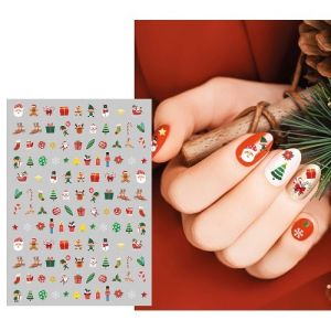 Christmas Fancy Dress Nail Stickers