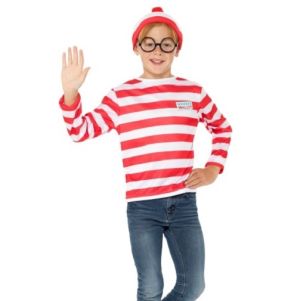 Childrens Licensed Where's Wally Fancy Dress Set