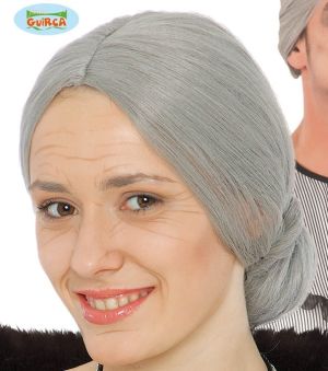 Grey Old Lady Wig