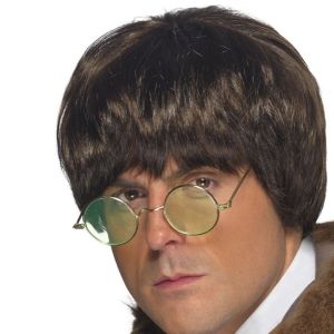 Mens 90s Britpop Fancy Dress Wig
