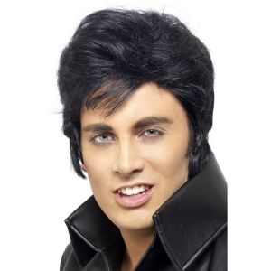 Mens Licensed Elvis Wig