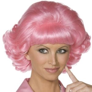 Frenchy from Grease Pink Wig 