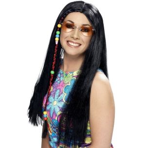 Ladies 60s Hippy Party Wig