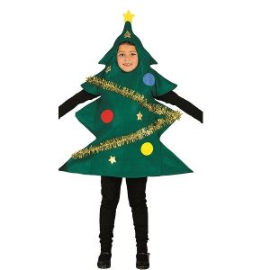 Childs Christmas Tree Fancy Dress Costume