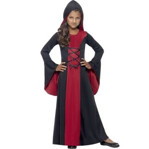 Childrens Halloween Vampire Robe Costume 