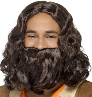 Jesus Wig & Beard Set