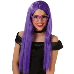 Halloween Purple Wig