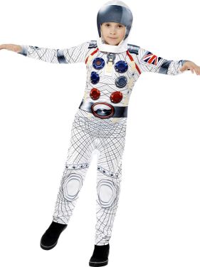 Childrens Spaceman Fancy Dress Costume 