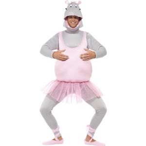 Ballerina Hippo Fancy Dress Costume 