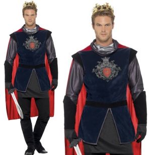 Mens Deluxe King Arthur Costume