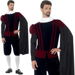 Mens Deluxe Tudor Lord Costume