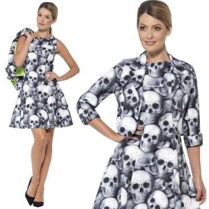 Ladies Skulls Stand Out Dress Suit