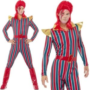 80s Space Superstar Fancy Dress Costume