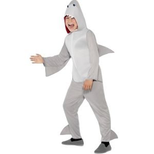Childrens Shark Onesie Fancy Dress Costume