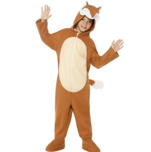 Childrens Fox Onesie Fancy Dress Costume 