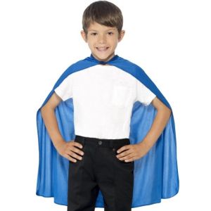 Childrens Fabric Cape in Blue