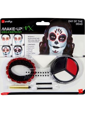 Halloween Day of the Dead Make Up Kit