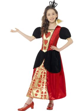 Girls Miss Hearts Fancy Dress Costume 