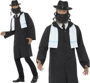 Mens Rabbi Jewish Scholar Costume 