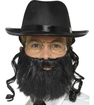 Adult Rabbi Jewish Scholar Hat Kit