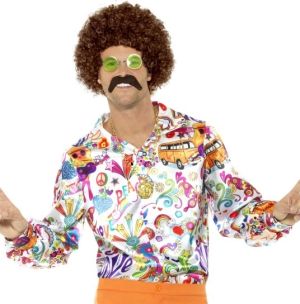 Mens 60s Groovy Shirt