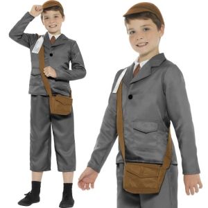 Childrens World War II Evacuee Boy Costume