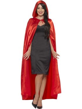 Adult Hooded Cape - Red