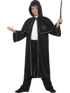 Childrens Wizard Fancy Dress Cloak