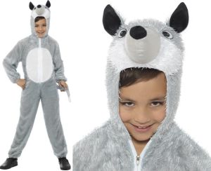 Childrens Fancy Dress Wolf Costume 