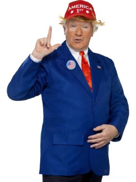 Mens US President Fancy Dress Costume 