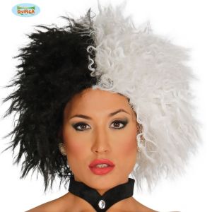 Ladies Cruel Lady Fancy Dress Wig